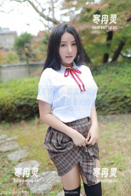 MFStar模范学院-夏玲蔓 MFStar模范学院 - 御姐降临,夏玲蔓高清图包,让你随时感染她的自信心!