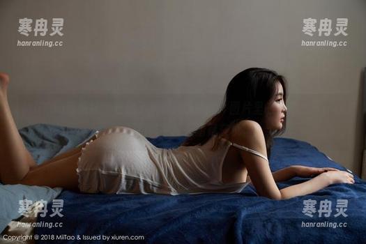 MiiTao蜜桃社-木奈奈 MiiTao蜜桃社 - 看到了木奈奈的镂空,图片里的她果然不一样,显得既平静又暗藏玄机。