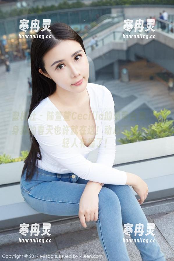 蜜桃社-陆萱萱Cecilia 蜜桃社 - 陆萱萱Cecilia的吊带合集,单身狗的春天也许就在这!动心不动手的年轻人有福了!